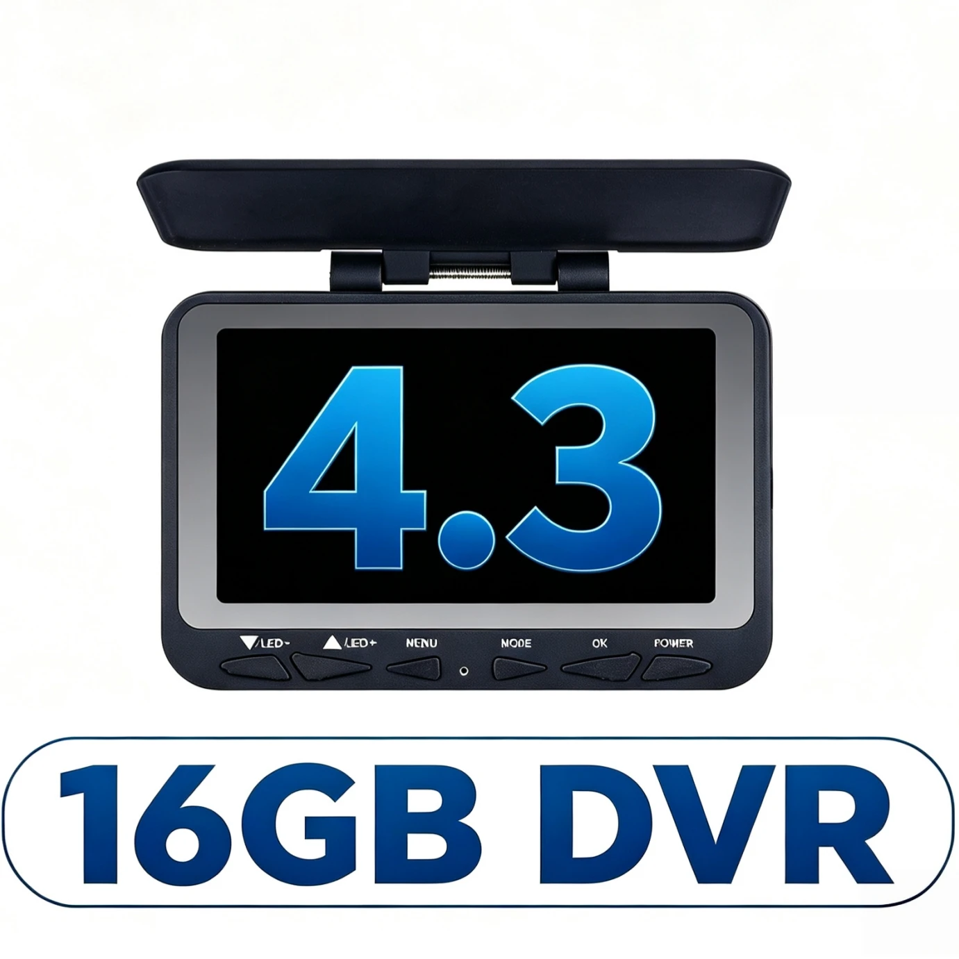 4.3inch Screen with 16GB Video Recording for Pipe Inspection Camera and Sewer Camera