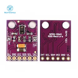 GY-9960-3.3 APDS-9960 Position Ray Sensor APDS9960 RGB Infrared Gesture Sensor Induction Motion Direction Recognition Module