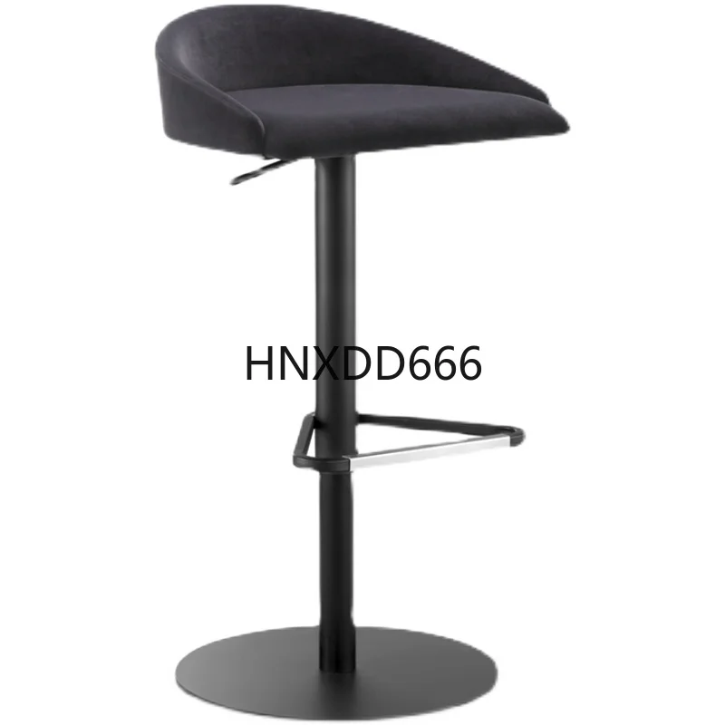 

Modern simple lifting bar chair light luxury Italian high stool