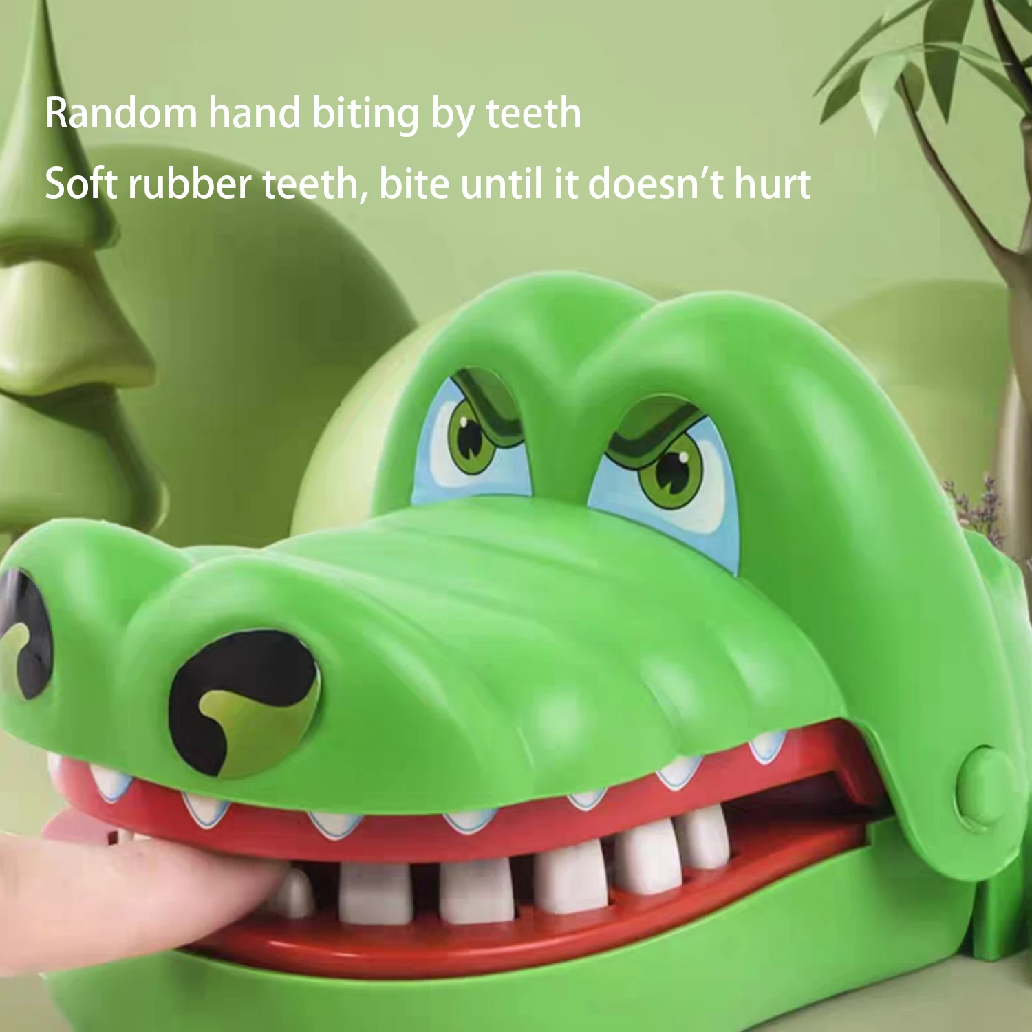 Crocodile Teeth Biting Finger Toys Prank Crocodile Biting Finger Dentist Game Funny Party and Kids Prank Games Parenting Toys