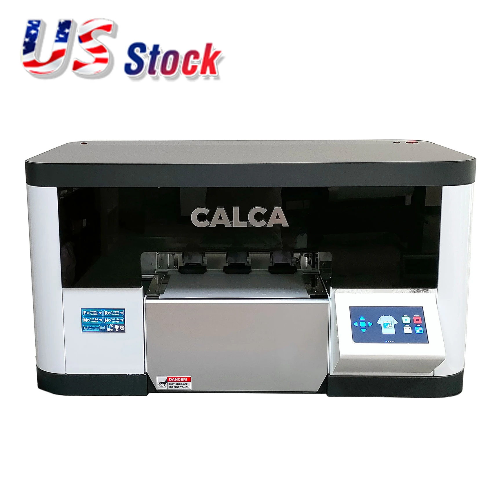 US Stock CALCA ProStar Wifi Arm Linuxinside 13in DTF Printer With Dual XP-600 Printheads Transfer Printers Easy Operation