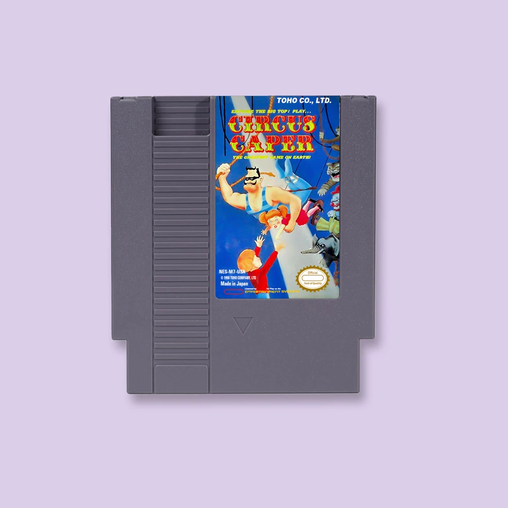 

For Circus Caper 72 pins Game Cartridge for 8bit NES Video Game Console
