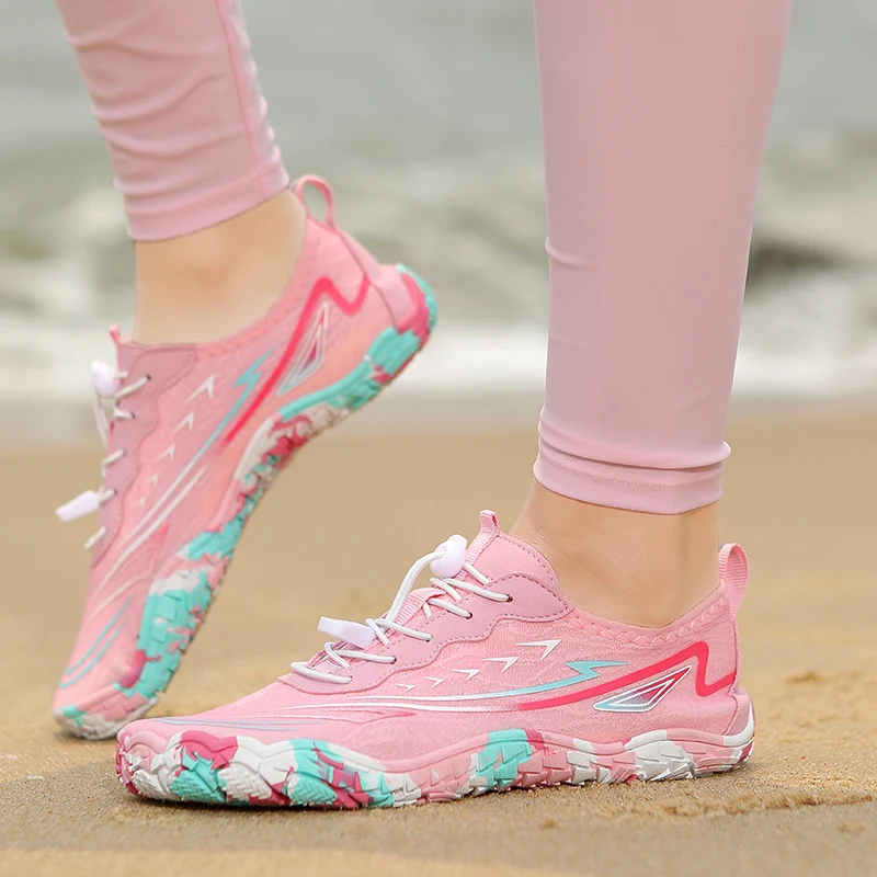 

2026 New Model Five-Finger Water Shoes for Men, Non-Slip Beach Shoes for Women, Quick-Dry Snorkeling Swimming Shoes, Hiking and Mountaineering Shoes