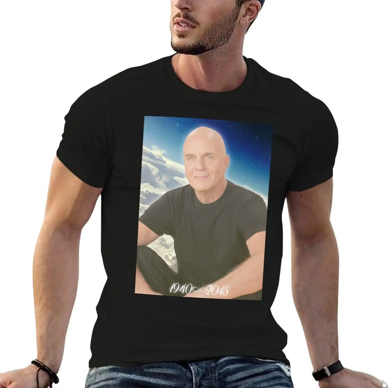 Rest in Paradise, Dr. Wayne Dyer T-Shirt cheap stuff plus size clothes men clothing