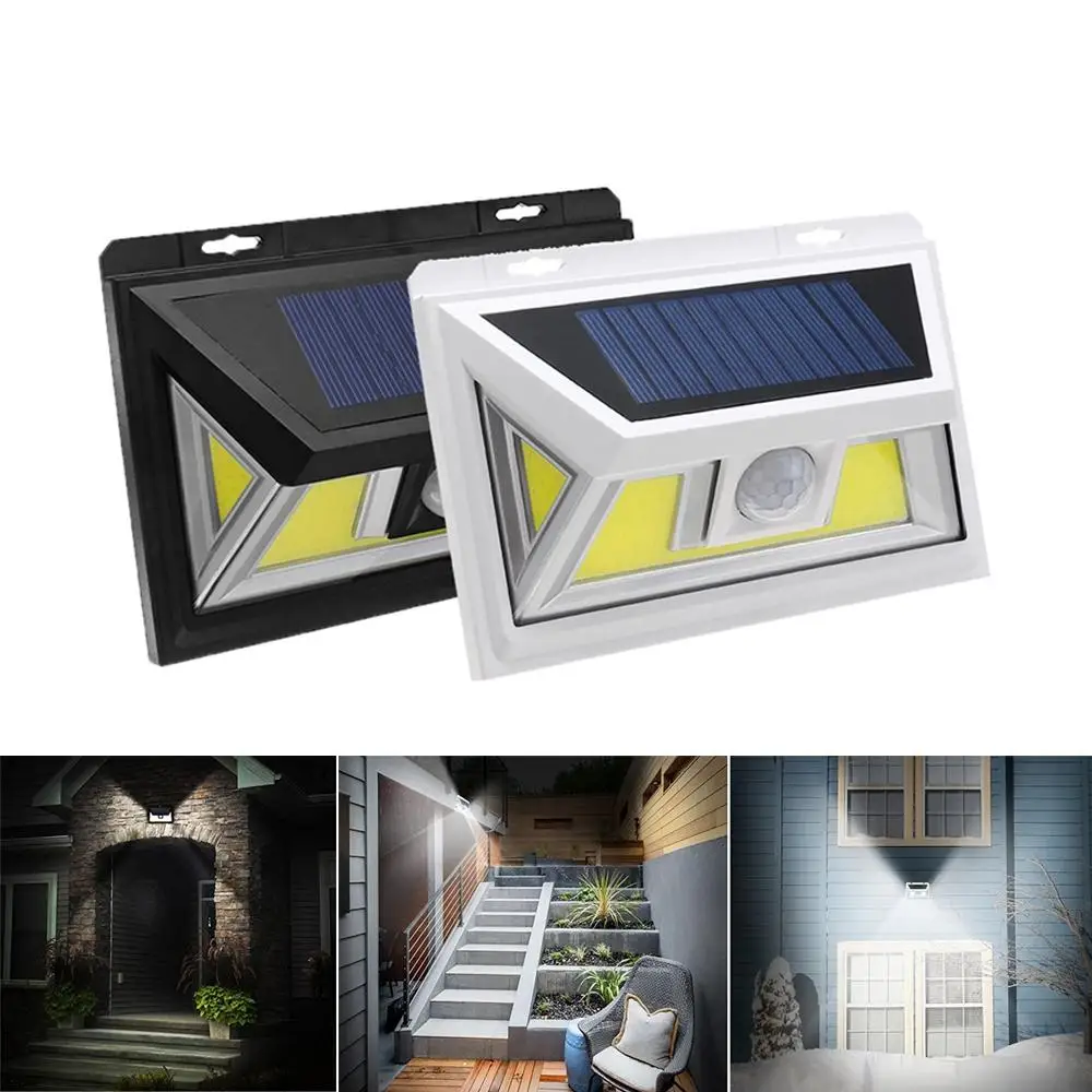 

Solar Power 72 COB LED Waterproof PIR Motion Sensor Light Outdoor Wide Angle Wall Lamp COD Lights for Garden Decoration Garden