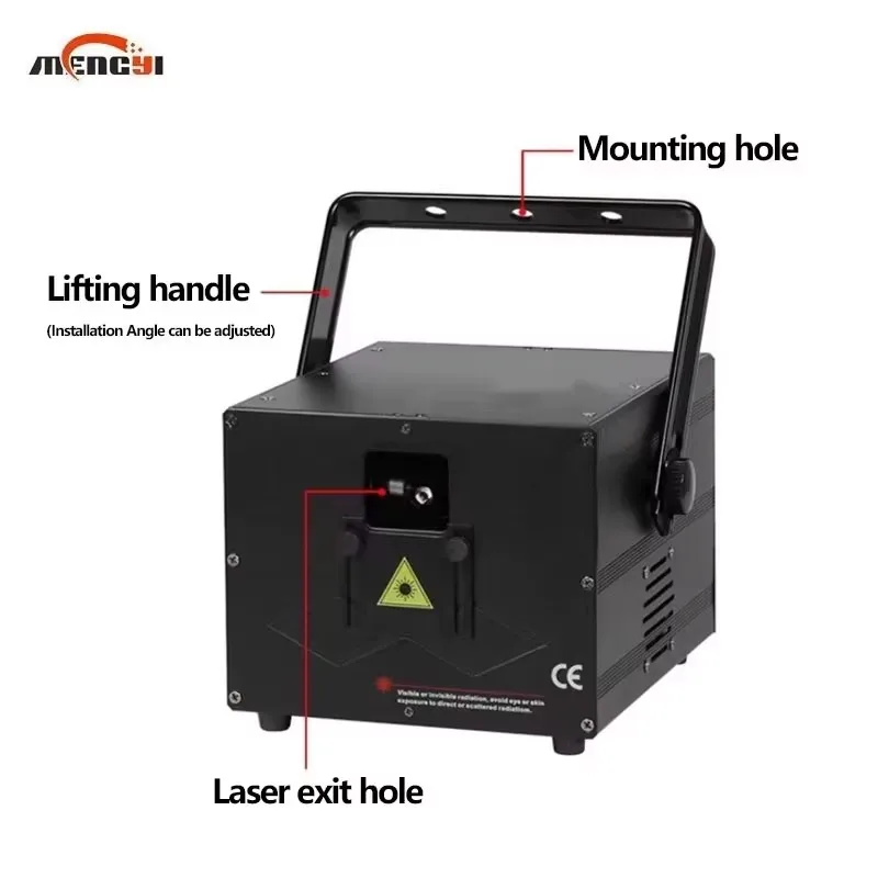 

Factory Manufacturer's Full Color RGB Disco LED Laser Light Stage Show 5W DMX512 Control for Wedding Night Club Lighting