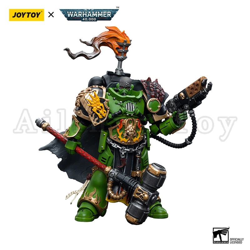 Joytoy 1/18 Action figur 40k Salamander Kapitän Adrax Agatone Anime Modell Spielzeug