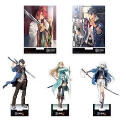 Charm Anime Fans Gifts HD Character The Legend of Heroes Kuro no Kiseki Acrylic standing plate strap Figure Gift