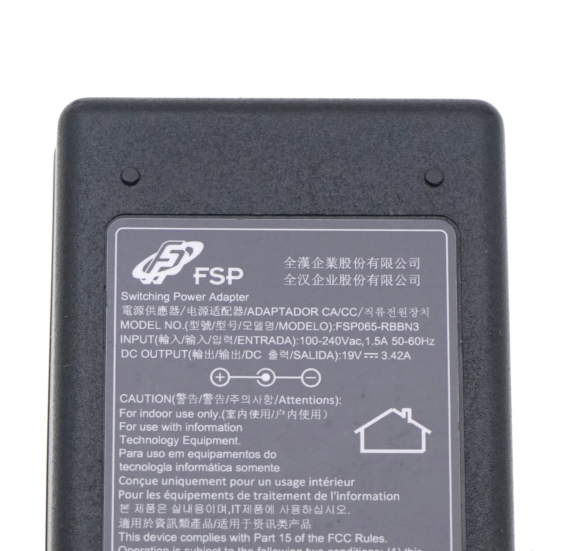 حقيقي FSP 19V 3.42A 65W FSP065-REBN2 FSP065-RBBN3 FSP065-RECN2 FSP065-REB محول التيار المتردد شاحن رصد مصدر طاقة الكمبيوتر المحمول