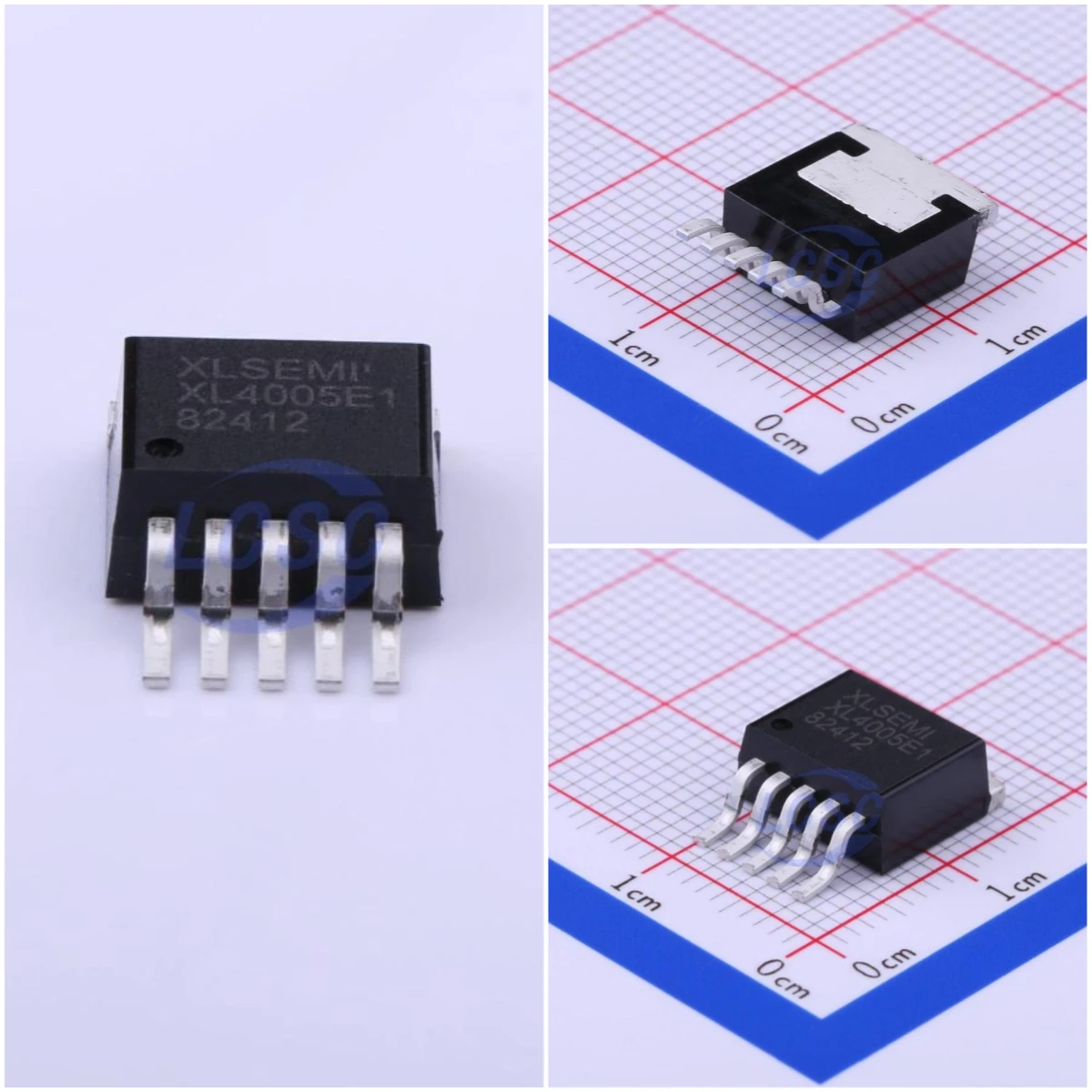 10pieces/Pack XL4005E1 5A 300KHz 32V Buck DC to DC Converter TO-263-5 Step-Down Power Chip IC