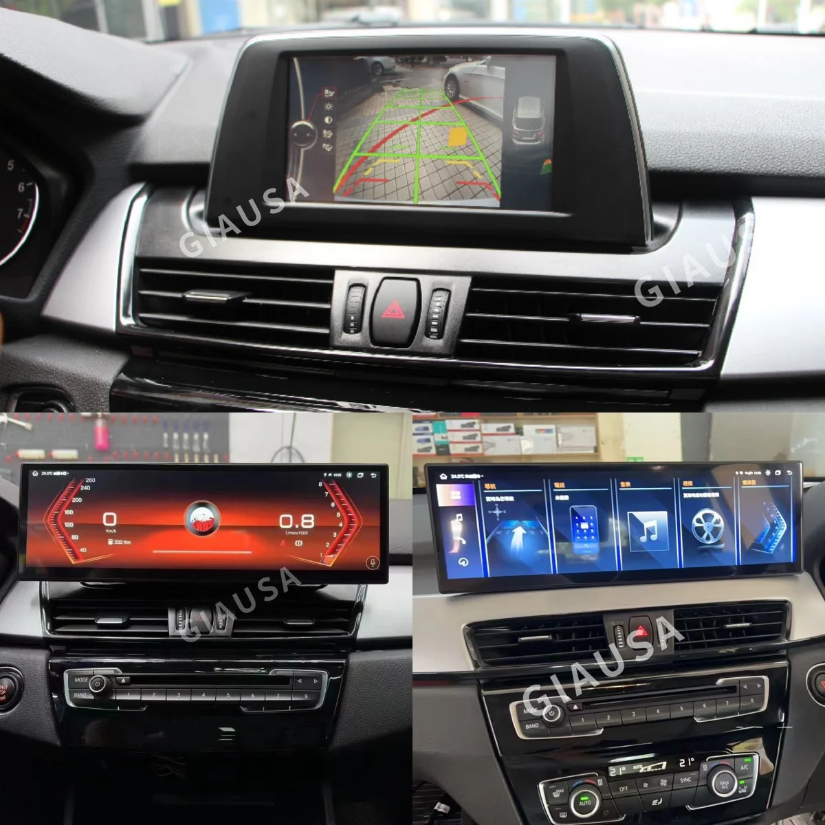 For BMW 2 Series 2016-2019 F45 F46 14.9 Inch LHD RHD Android13 Carplay NBT EVO Car Multimedia Player GPS Navigation Auto Radio