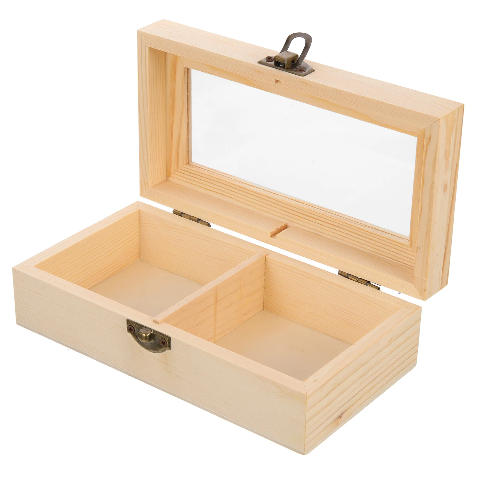 

Jewelry Box Decorative Boxes with Lids Ring Storage Case Earrings Trinket Hinged Container Miss