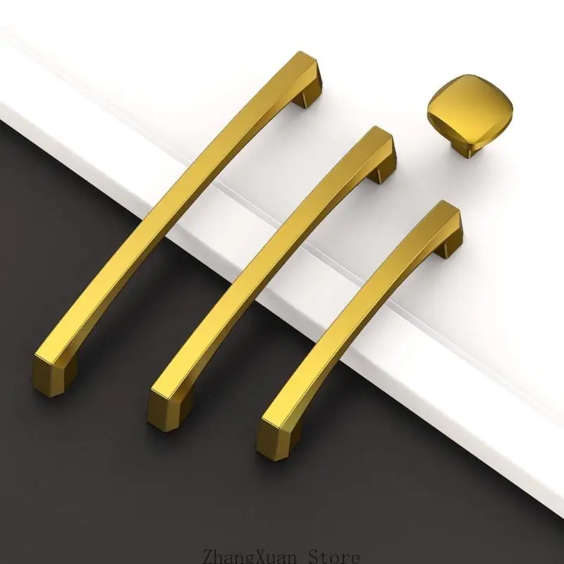4Pcs Metal Square Knob Modern Cabinet Door Handle Cupboard Drawer Pulls 3XUFMöbel & Wohnen, Möbel, Möbel! – Detail 5