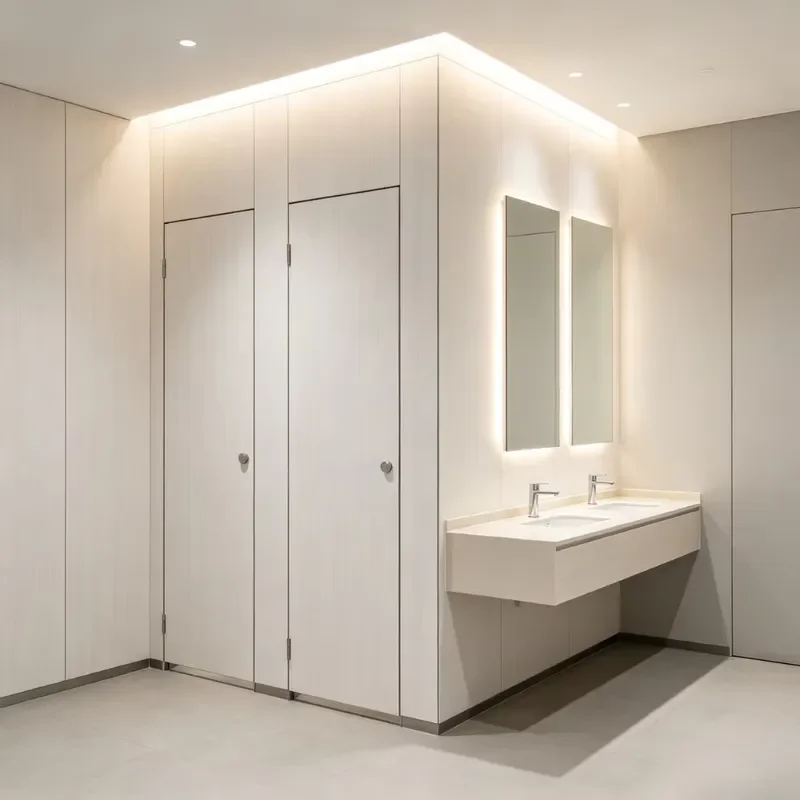 SPC Aluminum Honeycomb Core Board Lightweight Fireproof Decorative Composite Filling Material for Interior Design Toilet