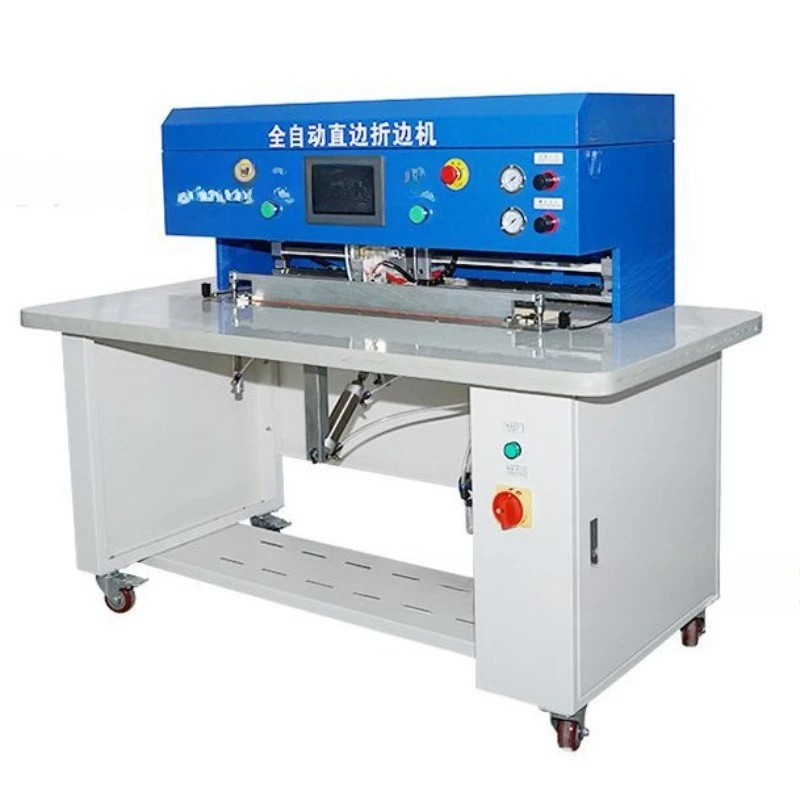 700Mm automatic glue straight edge folding machine, leather packaging gift box glue folding