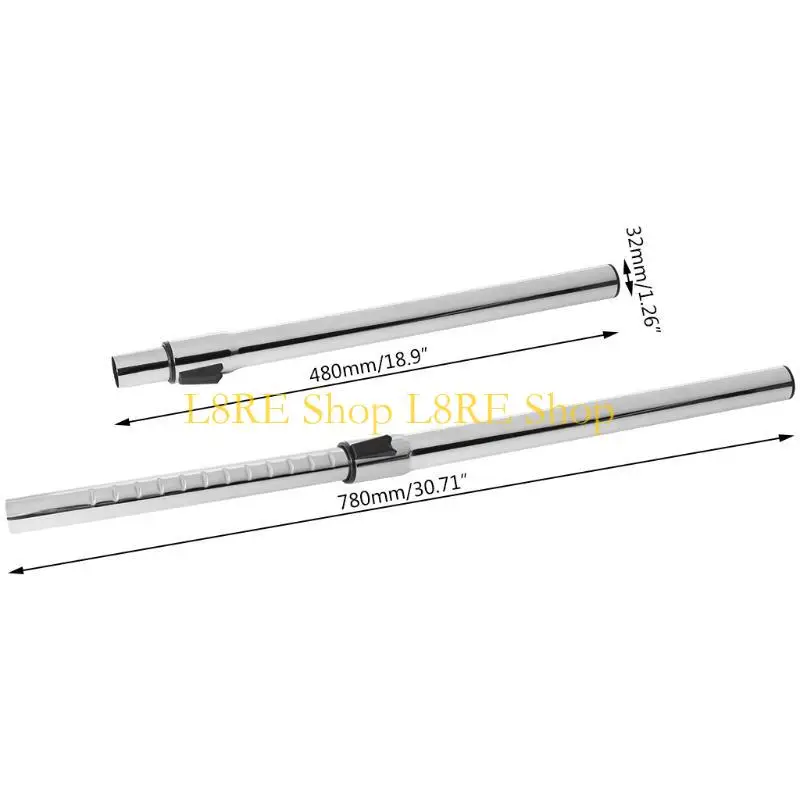 L8RE Регулируемая телескопическая трубка вакуумная очистка. Подшивка соединительного диаметра 32 мм