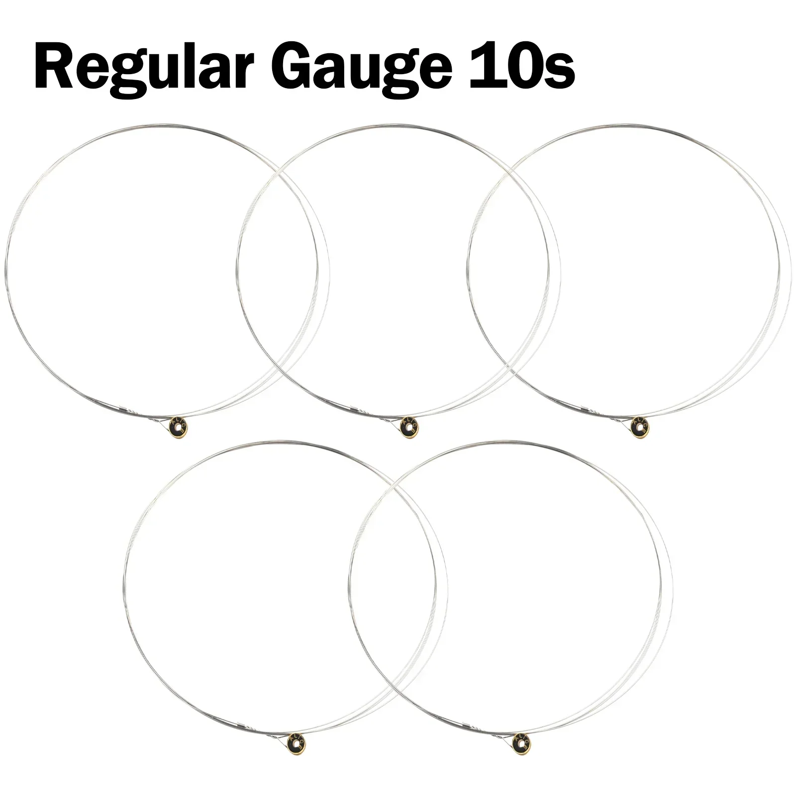 5PCS Electric Guitar Acoustic Guitar Single String Top E Plain Steel Gauges .009 010 Guitar Accessories Replacement Strings New