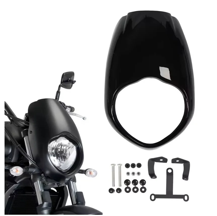 

For Kawasaki Vulcan S 650 Windscreen Windshield S650 EN650 15-2024 2025 VN650 Accessories Moto Headlight Fairing Wind Deflector