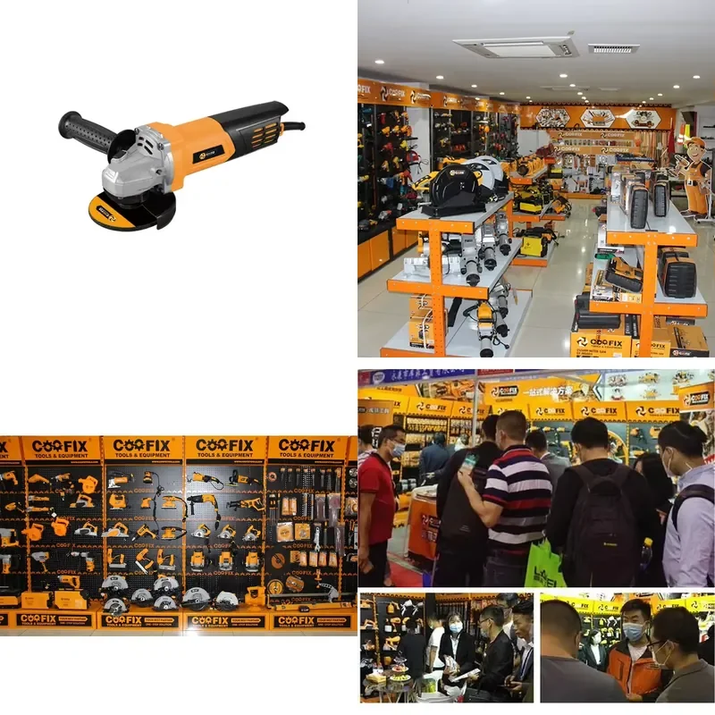 

【CHIMU HOME】 1050W 100mm 115mm Mini Angle Grinder with Adjustable Guard