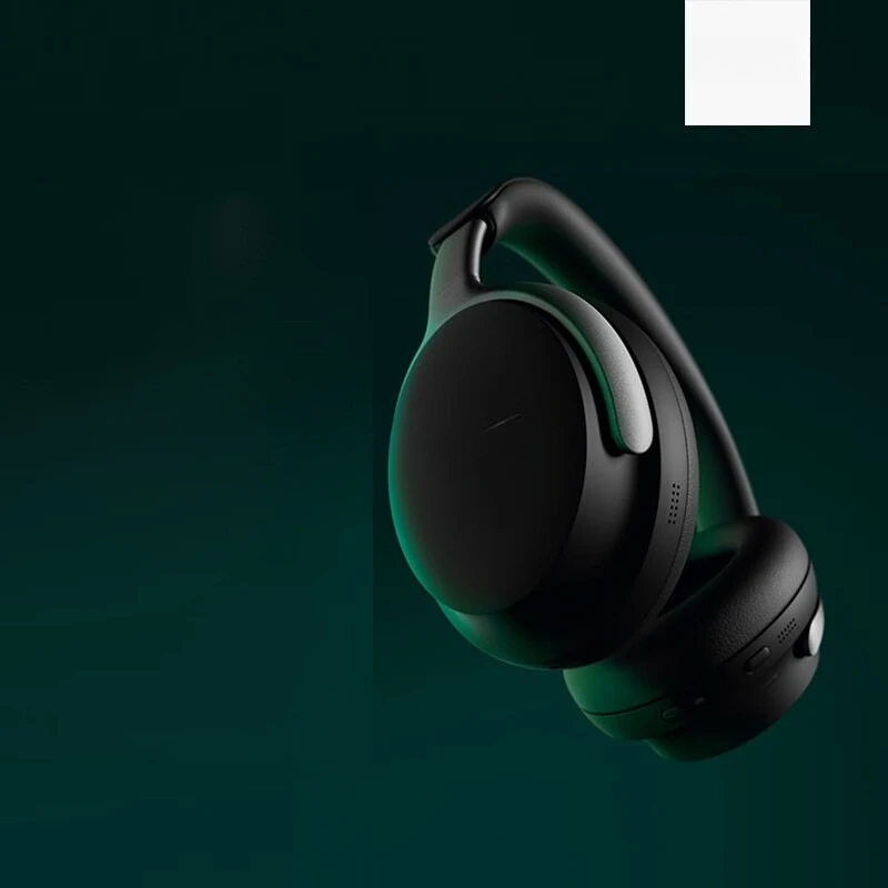 Noise Cancelling Headphones Ultra Headset Wireless Bluetooth Noise Cancelling, Black