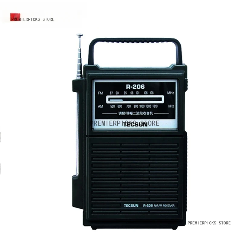 

New TECSUN R-206 Radio FM / MW High Sensitivity dual band radio Receiver TECSUN R206 Digital Receiver