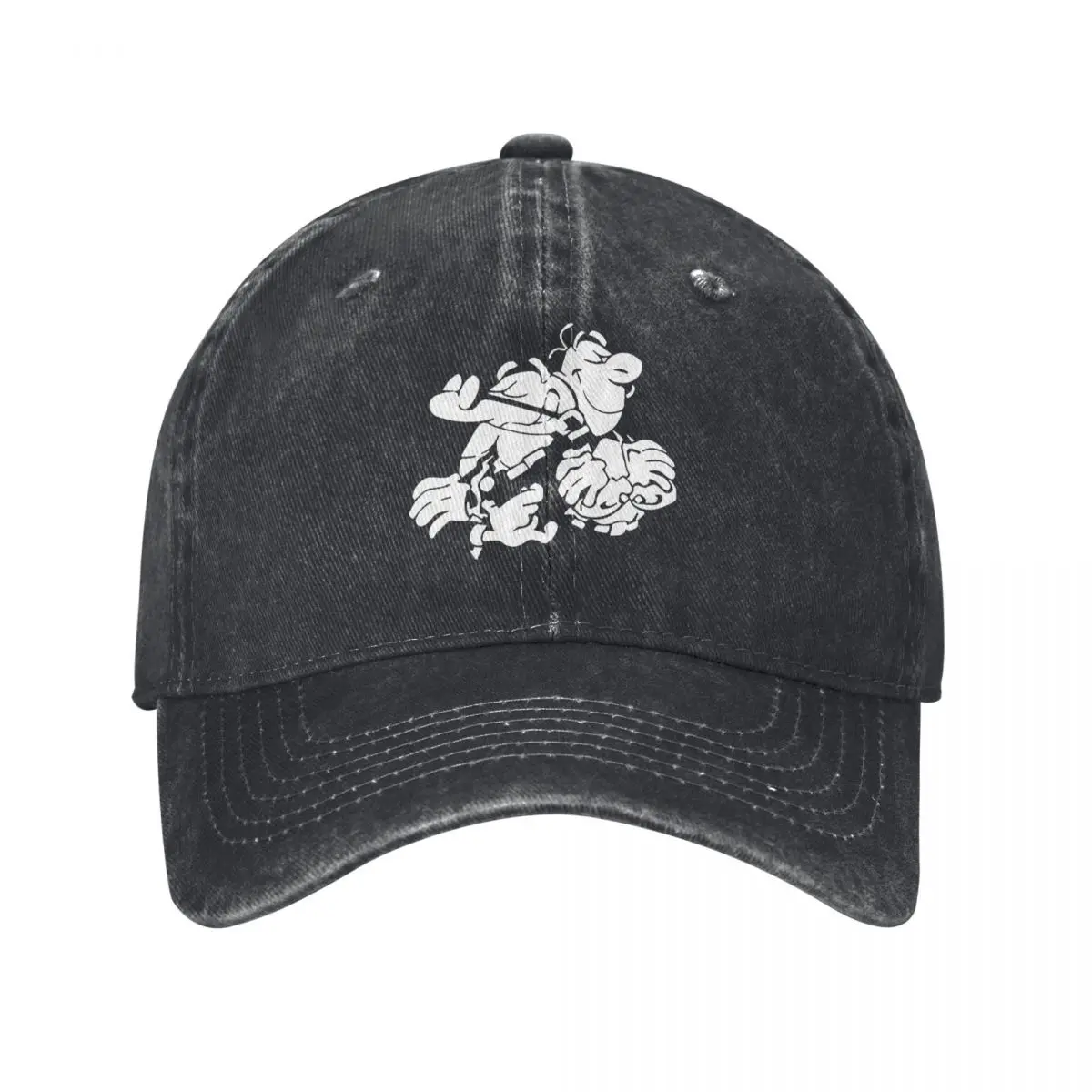 

Mortadelo And Filemon demin Trucker Hat Breathable Design Cap Female Women's Baseball Cap