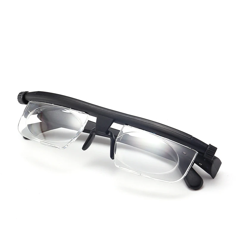 HD Adjustable Glasses Focus Adjustable Eyeglasses -3 To +6 Diopters Glasses Focal Length