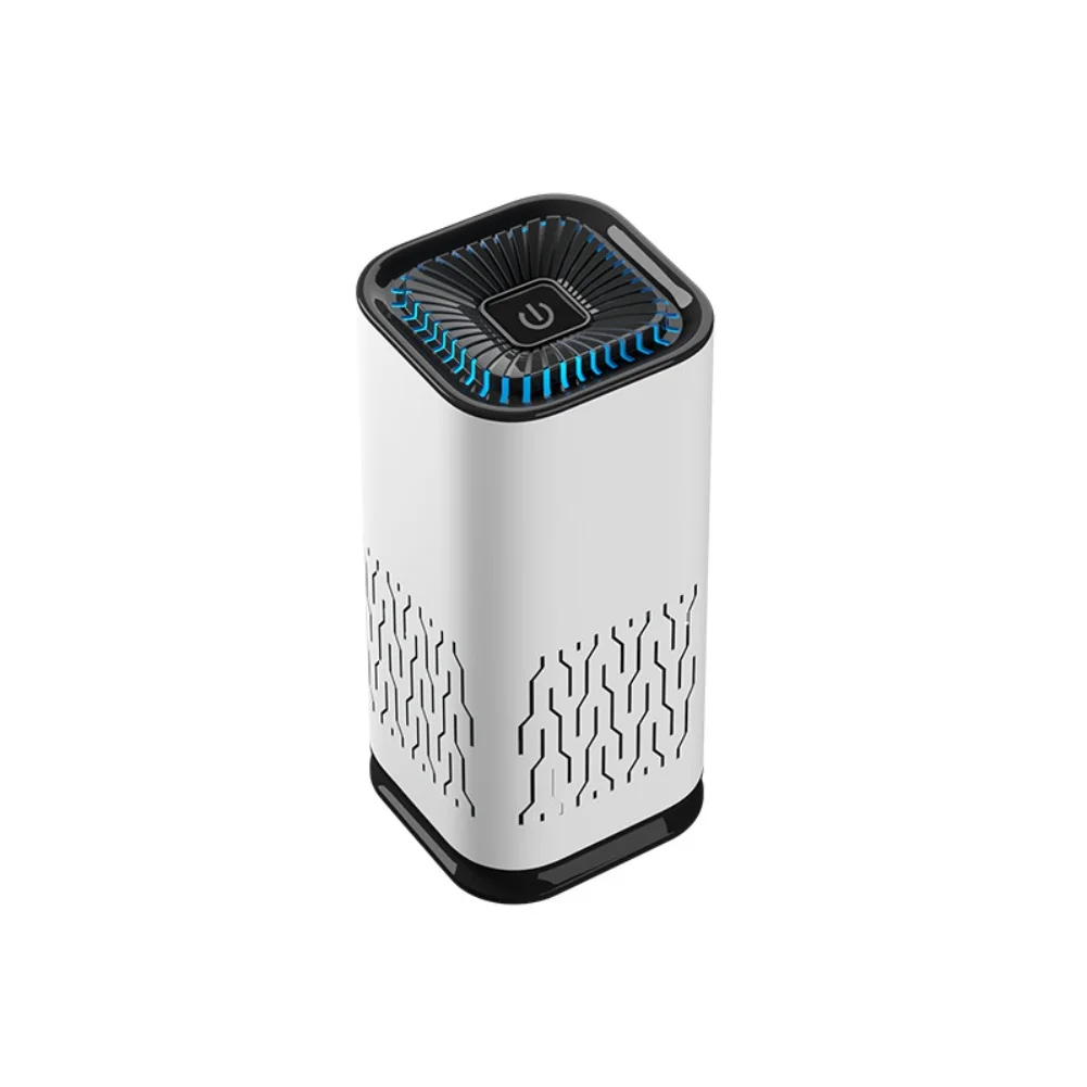 Air Purifier Portable Air Cleaner Quiet Air Purifier Portable Compact Design ABS Material Effective Filtration