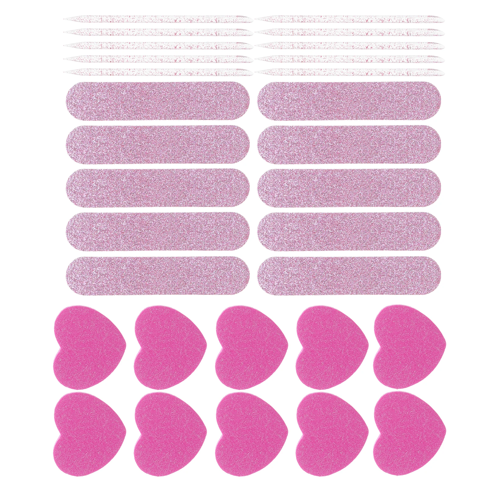 

30Pcs Nail Buffer Blocks Nail Polishing Strips Nail File Block Manicure Tools Set