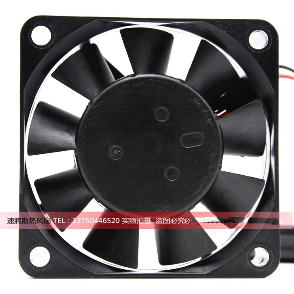 For NMB 2406KL-04W-B10 6015 60mm 12V 0.06A Double Ball Mute Heat Dissipation cooling fan