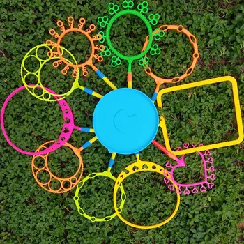 Outils de soufflage de bulles dans diverses saillies, accessoires d'interaction parent-enfant, jouet de jardin en plein air, ensemble d'accessoires de cercle magique, nouveau