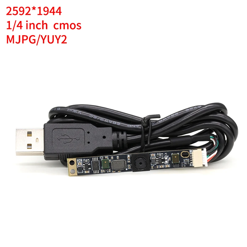 

5MP USB Camera Module 2592x1944 Resolution Module with Microphone OTG USB Plug and Play For Windows Android Laptop PC