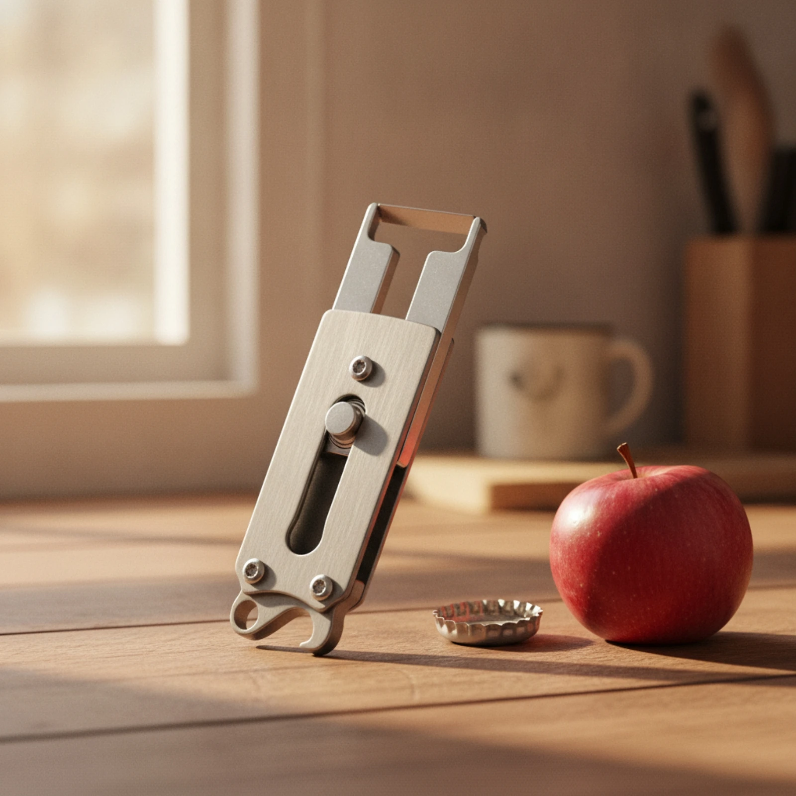 Fruit Peeling Tool Sharp Mini Peeling Tool Peeling Tool Stainless Steel Kitchen Gadget Non-Slip for Travelers, Travel, Camping - view 3