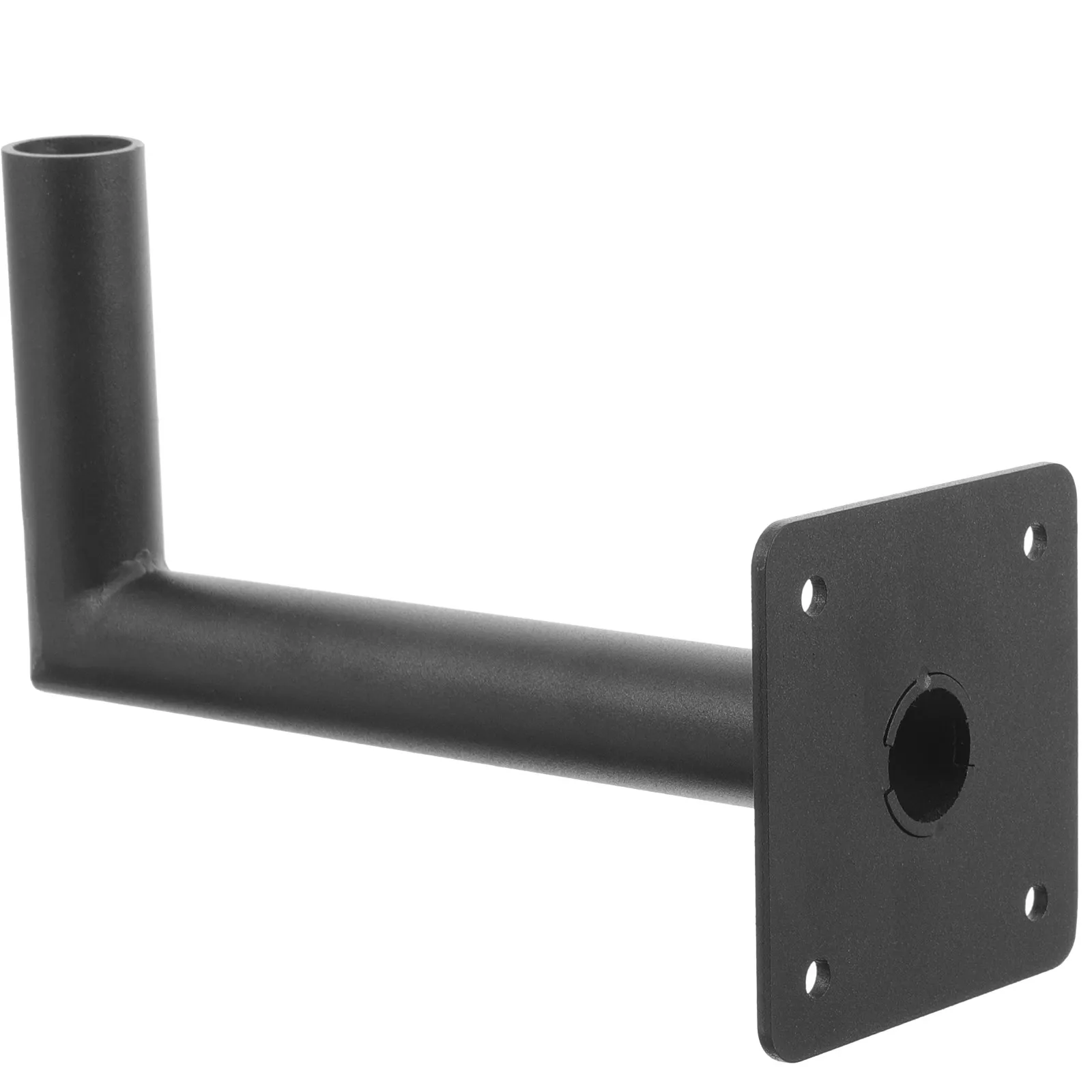 1Set Weather Vane Bracket Iron Roof Mount Multi-Purpose Roof Mount Bracket for Flagpoles Weather Station Outdoor TV Antenna