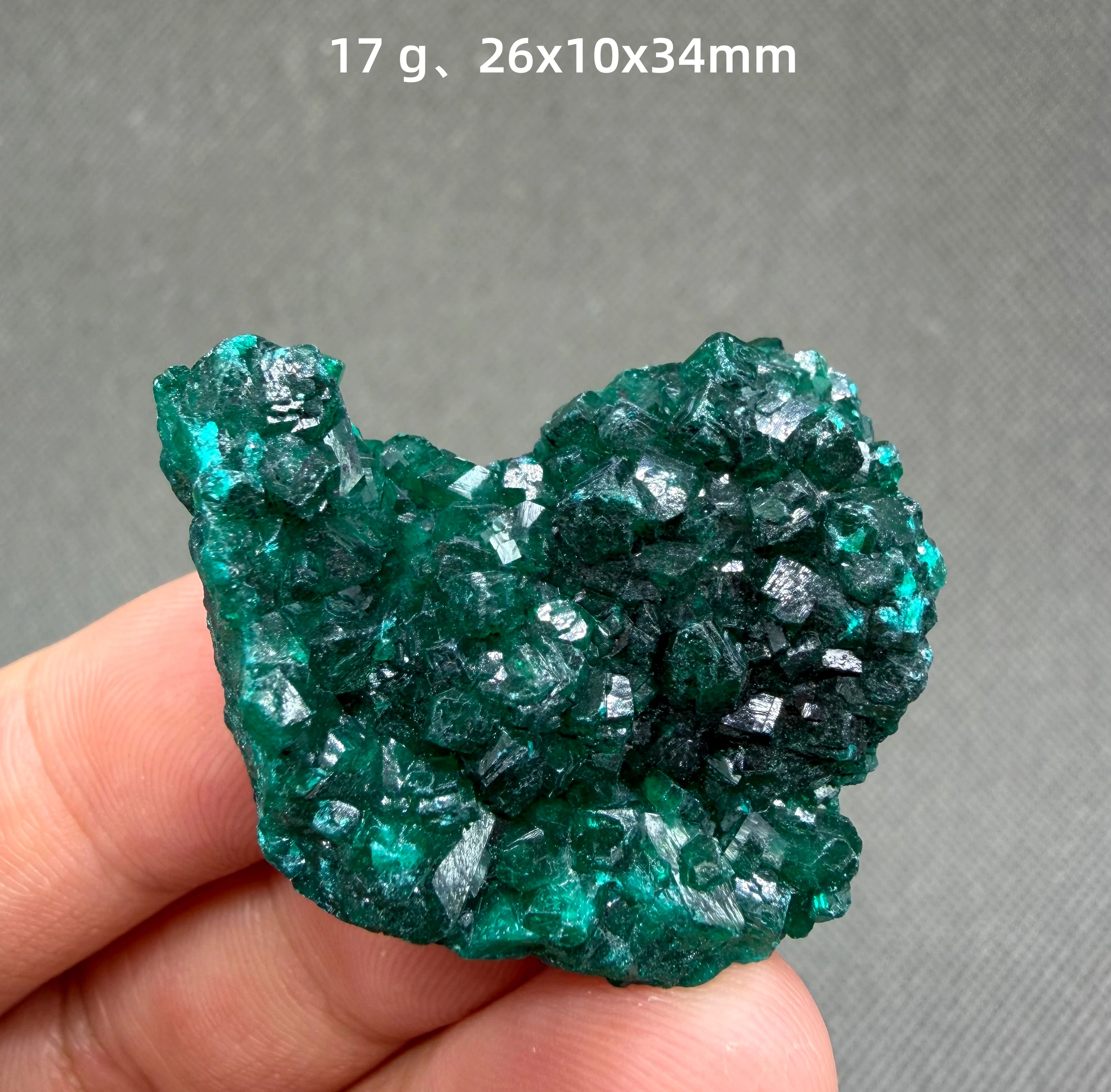 Rare Dioptase — The Most Vivid Green Mineral on Earth — Crystal Specimen — Natural, No Repair