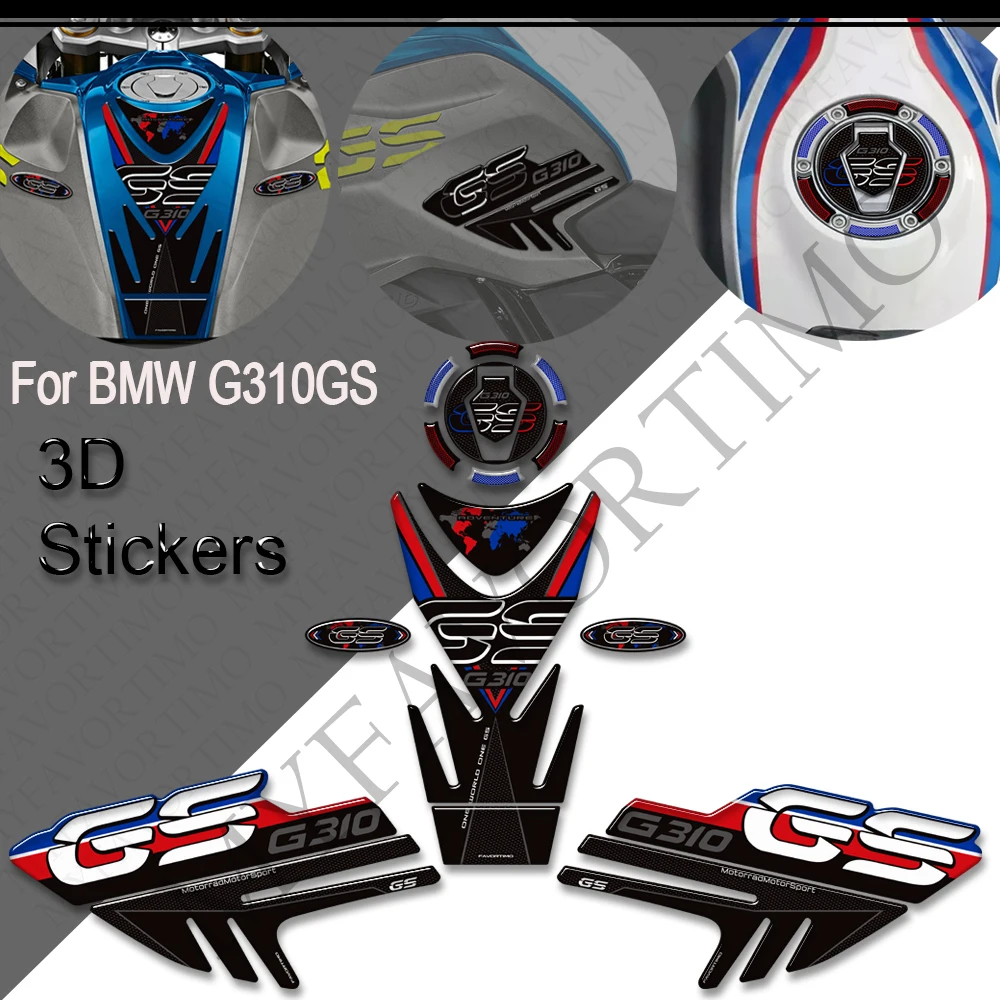 

Motorcycle Tank Pad Gas Fuel Oil Knee Stickers Fairing Fender Protector For BMW G 310 GS G310GS G310 Adventure ADV