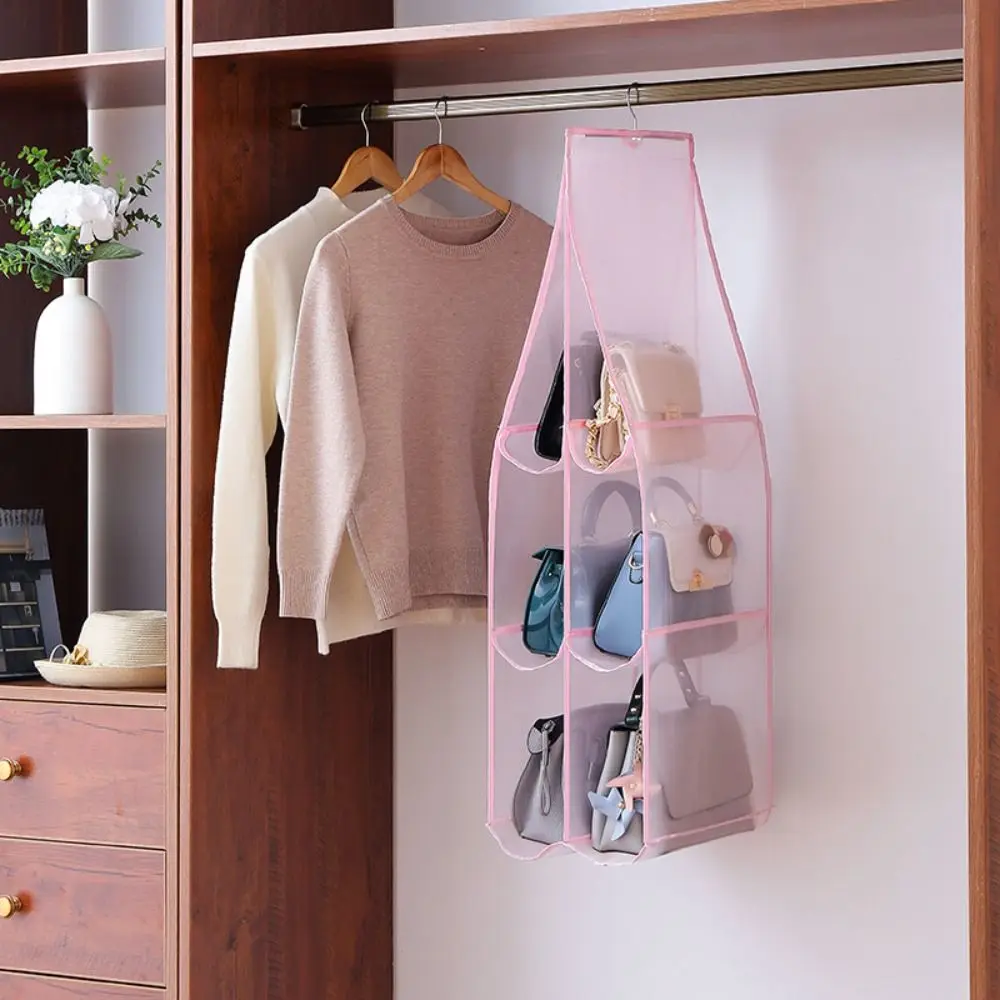 

Handbag Storage Bag Sorting Hanging Space Saving Double Sided Sundry Hanger Handbag Organizer Bag Storage Rack Handbag Storage