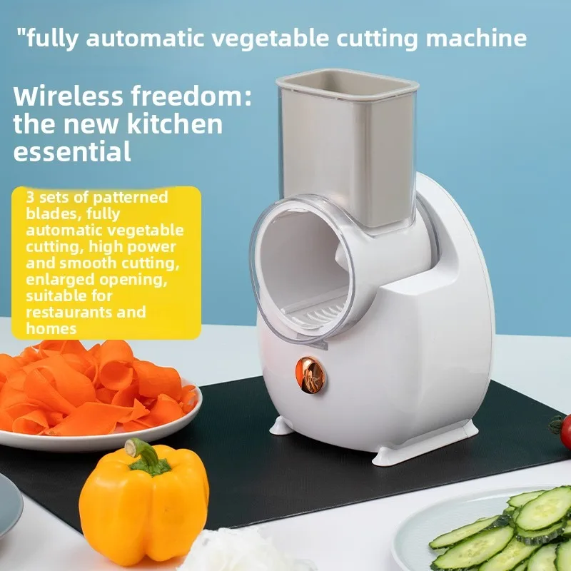 

Multifunctional vegetable cutter Kitchen roller Electric vegetable cutter Vegetable slicer Potato wiping and shredding planer