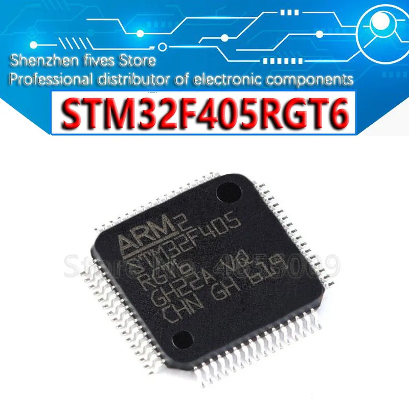 

(5piece)100% New STM32F405RGT6 STM32F405 32F405RGT6 QFP64 Chipset