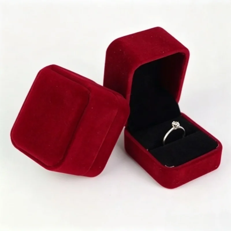 Small Proposal Ring Box Jewelry Gift Box for Ring Jewelry Gift Box for Engagement Proposal Wedding Day Keepsake Case - Image 20