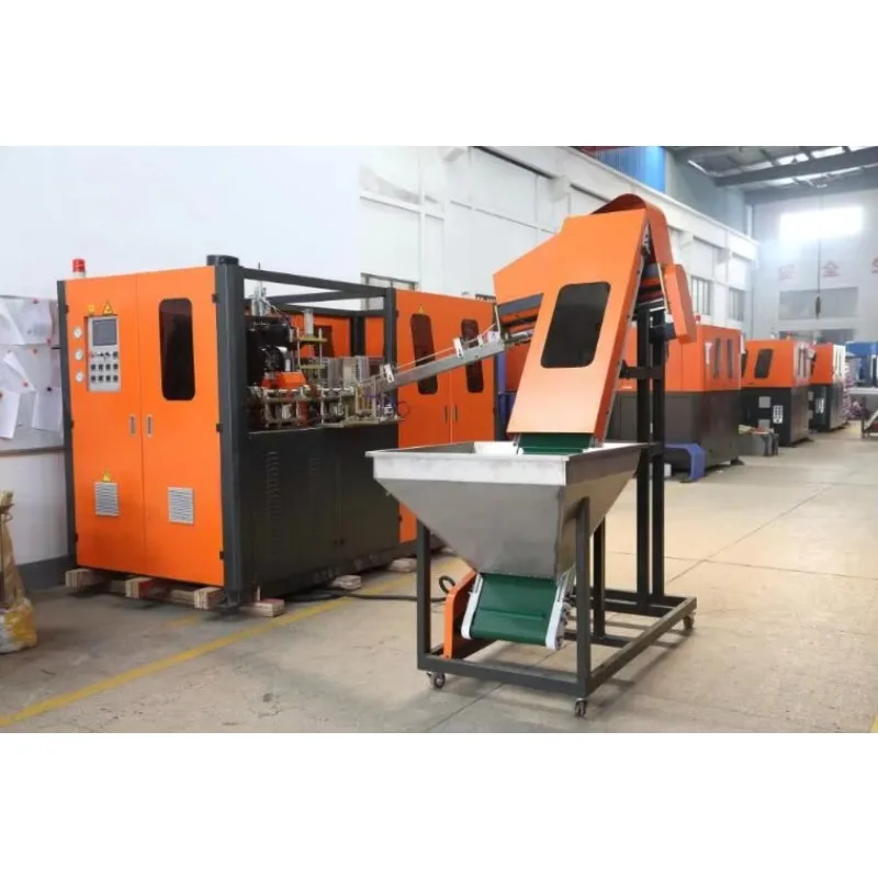 Automatic PET Plastic Bottle Making Machine Custom Motor Bearing Configuration Adjustable Production Capacity