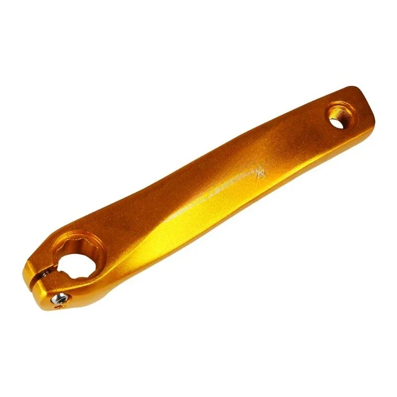 Mountain bike crank hollow modified tooth plate about 170 hollow crank chain plate central shaft