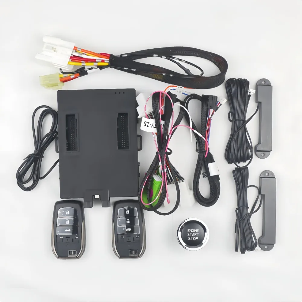 

Upgrade Passive Keyless Entry for Toyota Prado 2011-2022 Keyless Go,Convert Car To Push Button Start Kit Remote Car Starter