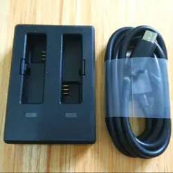 SJCAM M20 Accessories Battery Charger Dual Slot Charger 100% Original For SJCAM M20 Action Camera