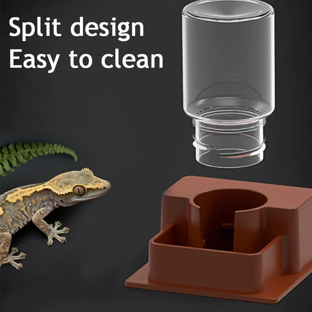 

Anti Drowning Water Dispense Automatic Reptile Water Dispenser Small Water Bottle Useful Animal Supplies Pet Drinking Tool