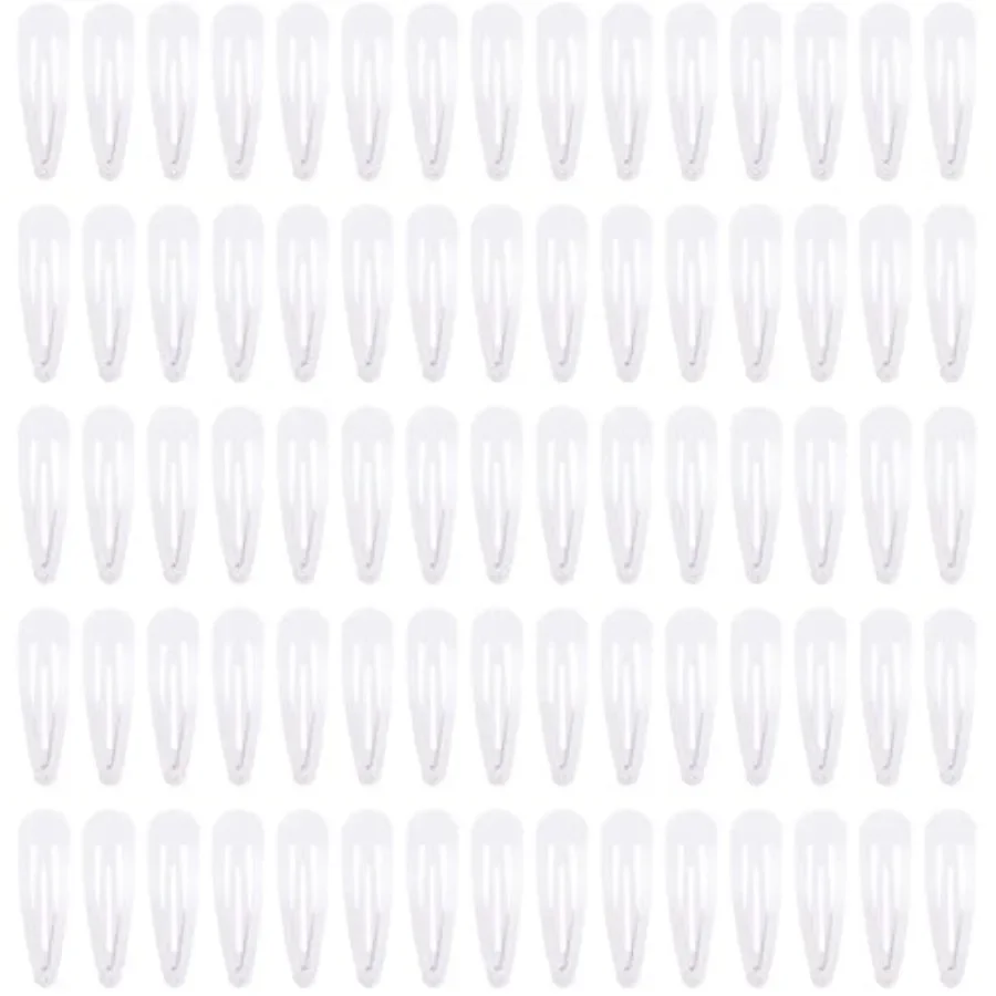 

70 Pack Barrettes Women Metal 2 Inch Snap Hair Clips Accessories, Hair Barrettes, Non Slip Hair Clips for Girls,,Teens, Women