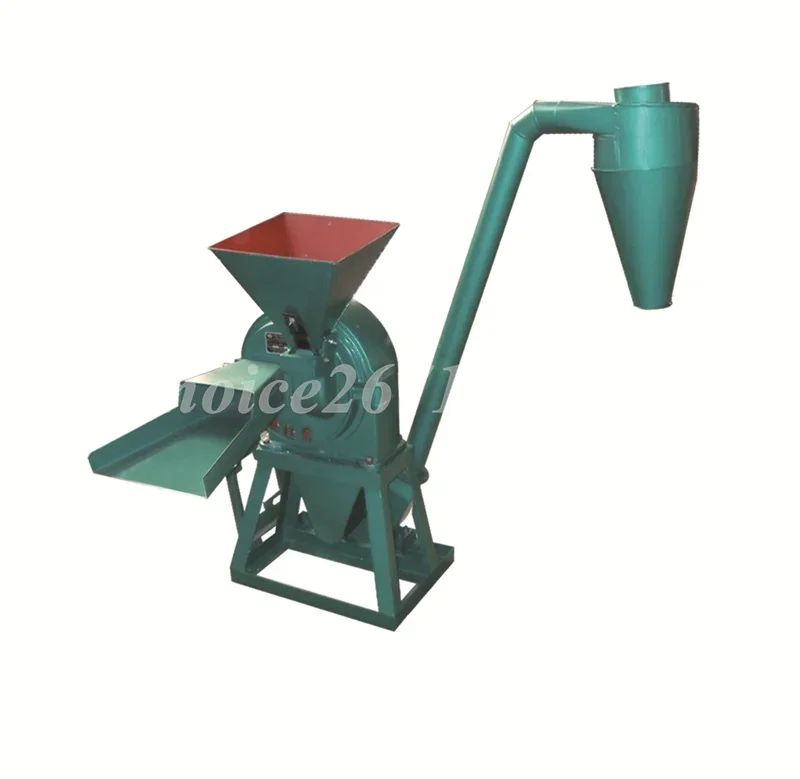 Cast Iron Material High Strength Disk Mill Food Grinding Machine Farm Equipment Disk Mill Full  Automatic Wheat Flour Mill