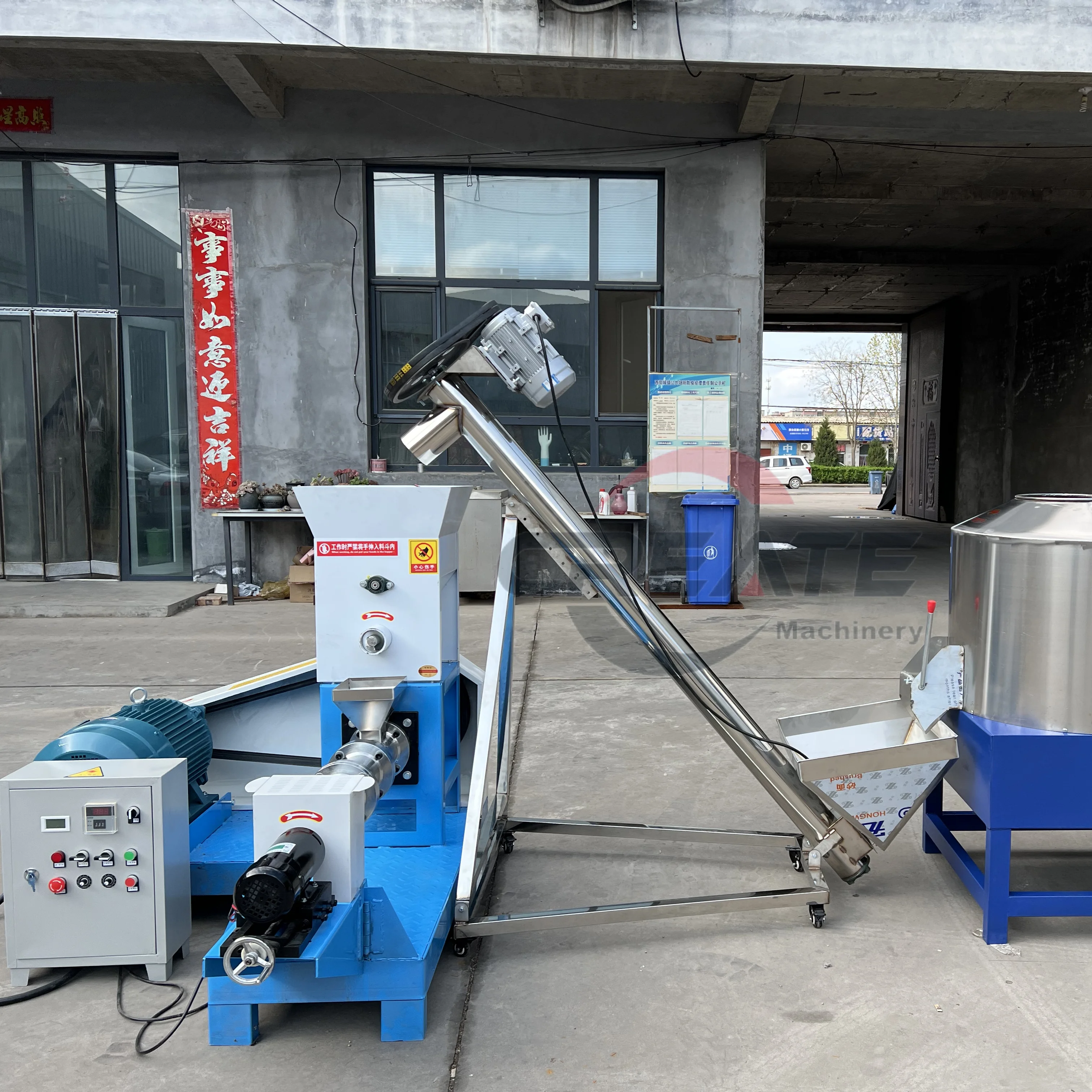 High productivity floating fish feed processing machines /pets feed food pellets making machine for feed mill