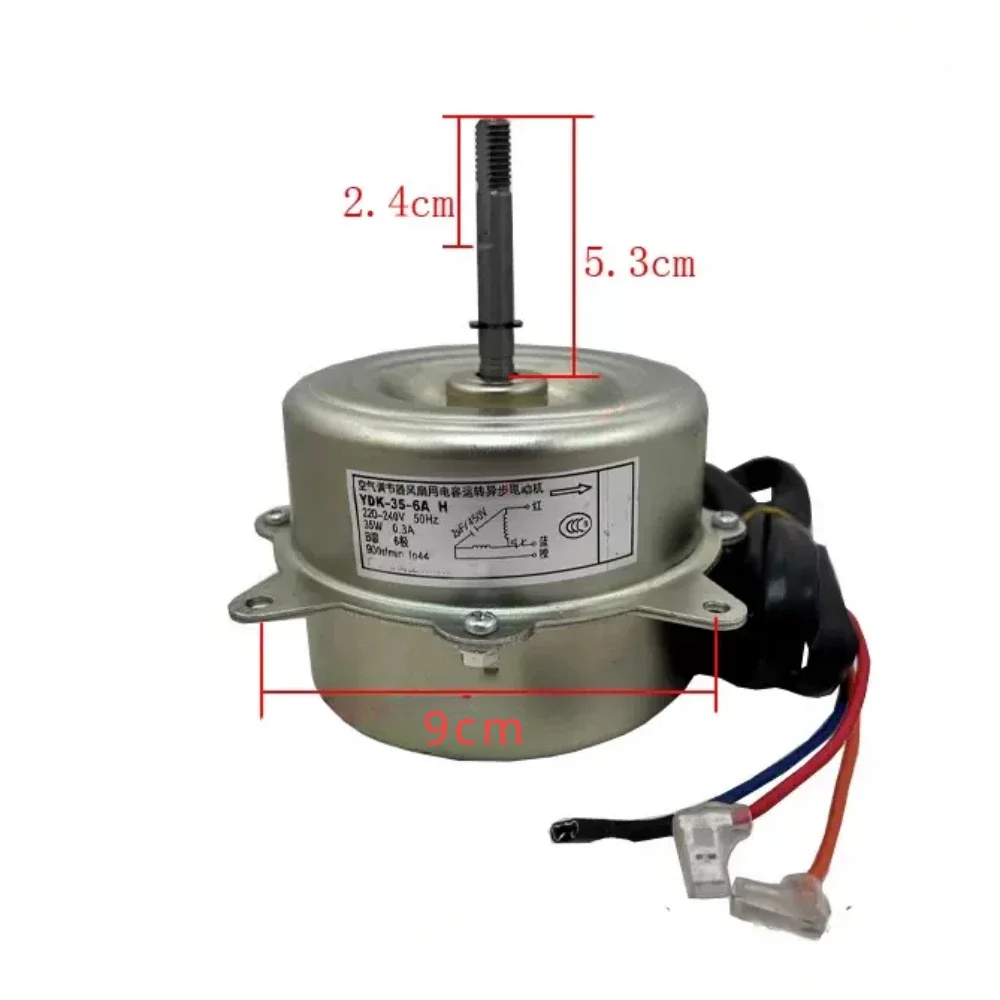 Fan Motor YDK-35-6A H Suitable For Chigo Air Conditioner Indoor Unit YDK-35-6AH 220V 50Hz 35W Conditioning Parts
