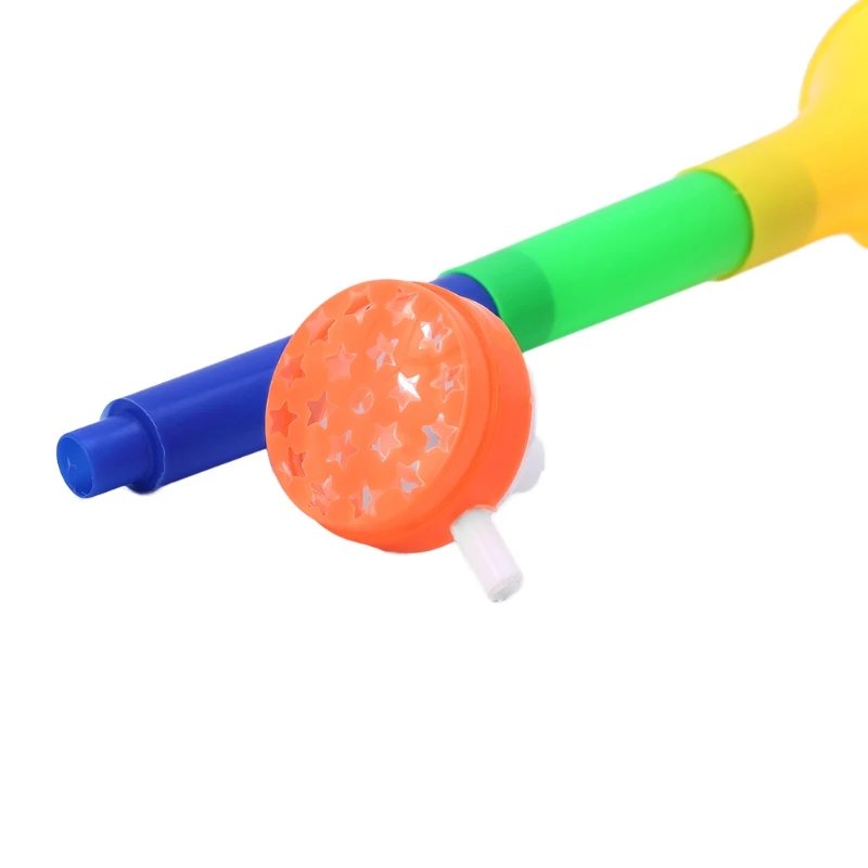 Y1UB Kids Cheer Plastic Horn Football Game Fans Cheerleading Props Vuvuzela